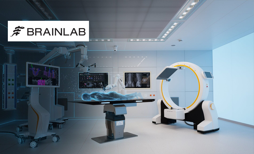 Brainlab image-guided surgery and robotic navigation in the operating room