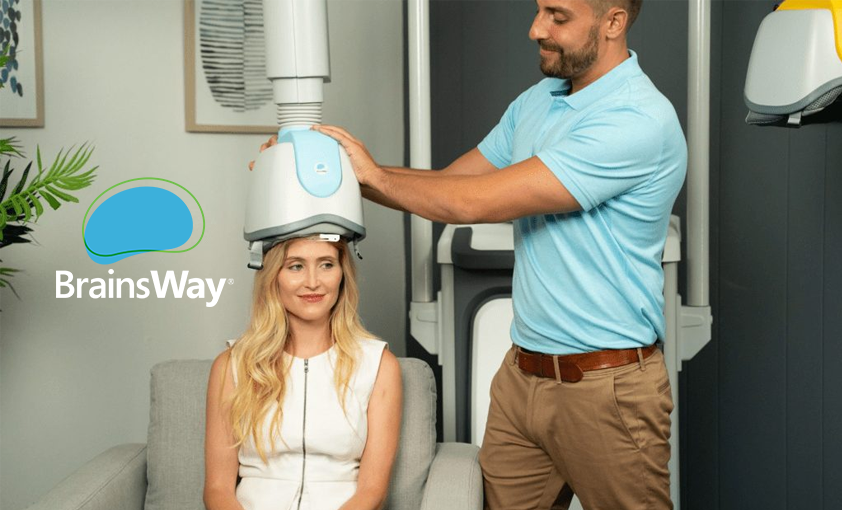 BrainsWay Deep TMS treatment in a clinical setting